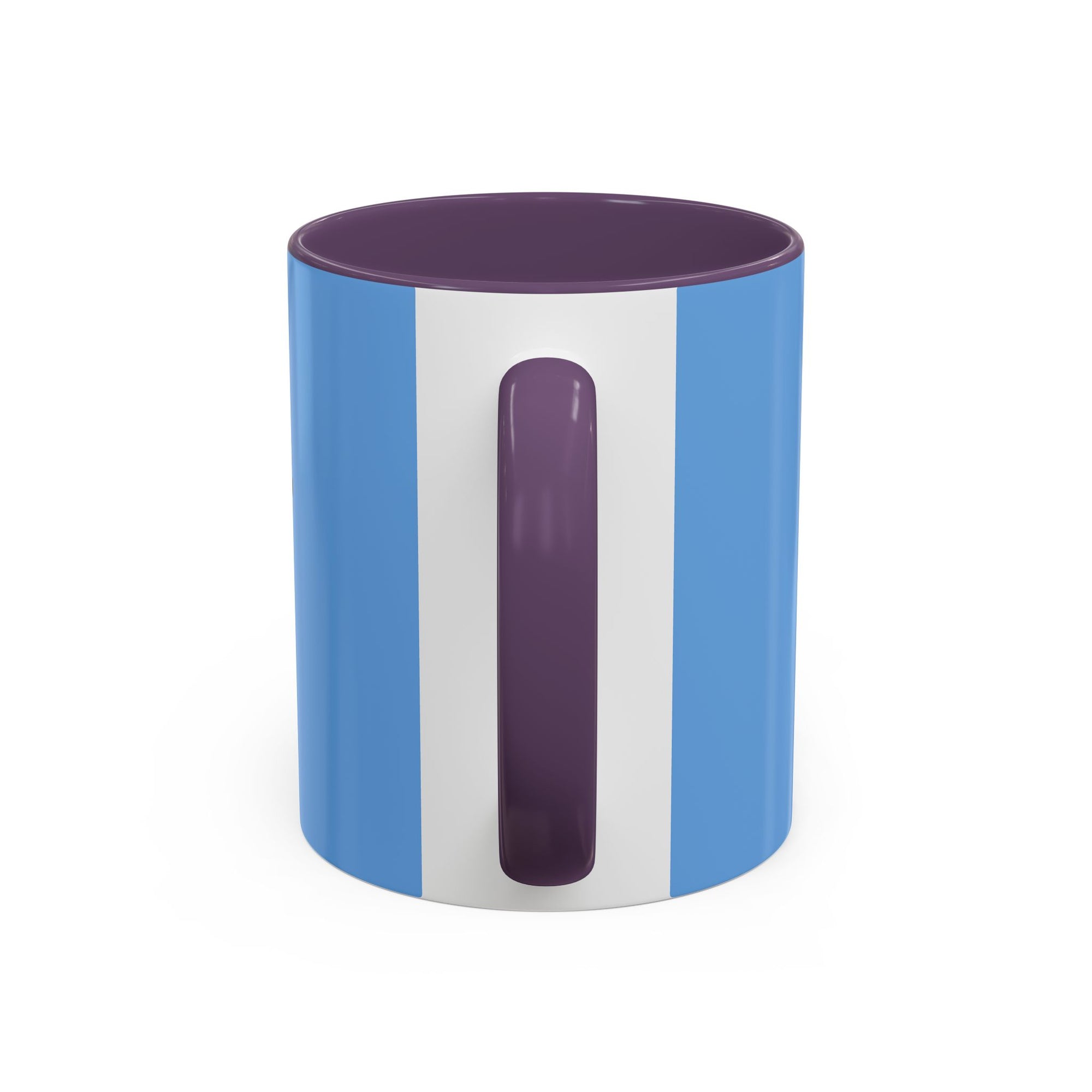 Coffee Lover's Accent Mug - Perfect Gift for Friends, Unique Coffee Cup, Warm Vibes, Motivational Drinkware, Blue Coffee Mug