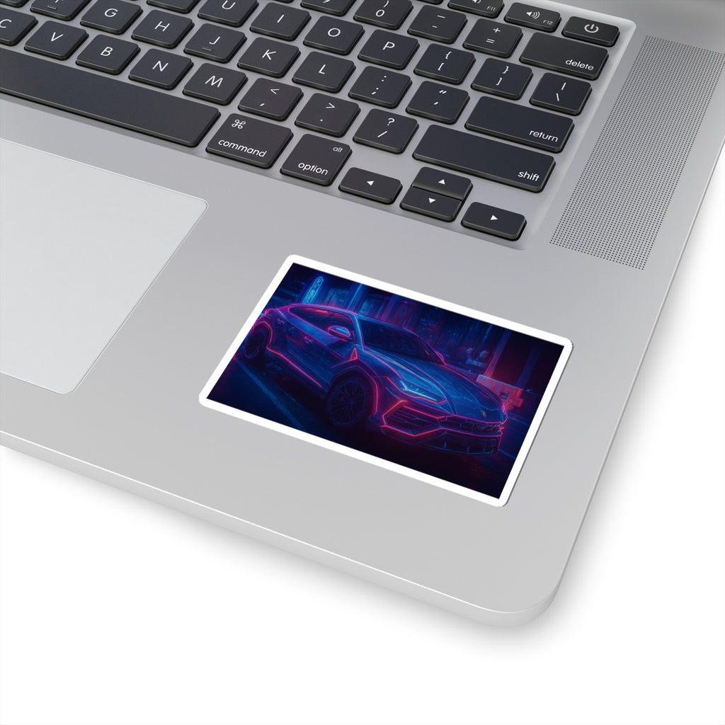 Neon Car Kiss-Cut Stickers | Cool Retro Vinyl Decals for Cars, Laptops, Gaming, Unique Gifts, Aesthetic Decor