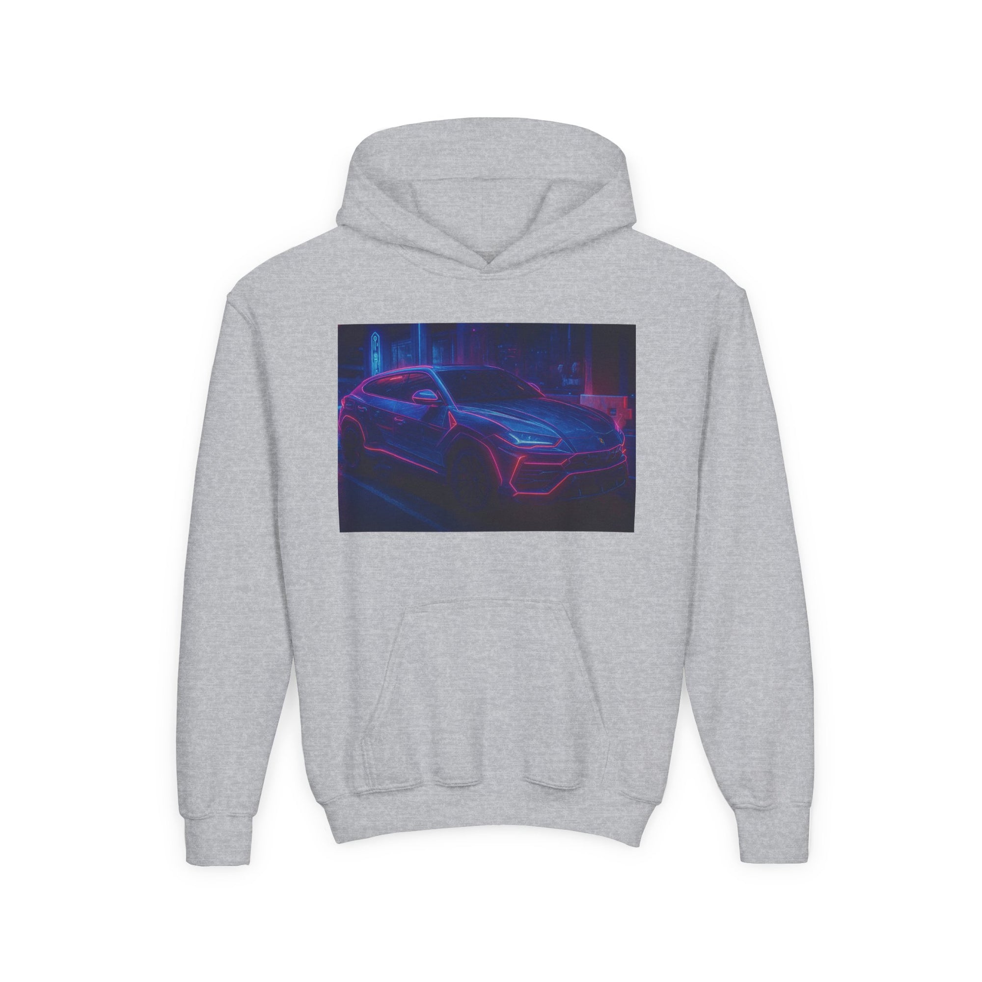 Youth Hoodie with Retro Lamborghini Graphic, Stylish Streetwear Sweatshirt, Boys and Girls Gift, Perfect for Casual Outings, Gift for Car [...]