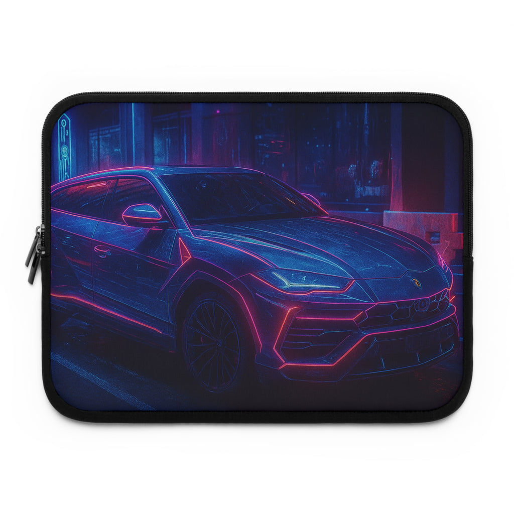 Futuristic Car Laptop Sleeve, Tech Accessories for Gamers, Ideal Gift for Car Enthusiasts, Perfect for Work, School & Travel